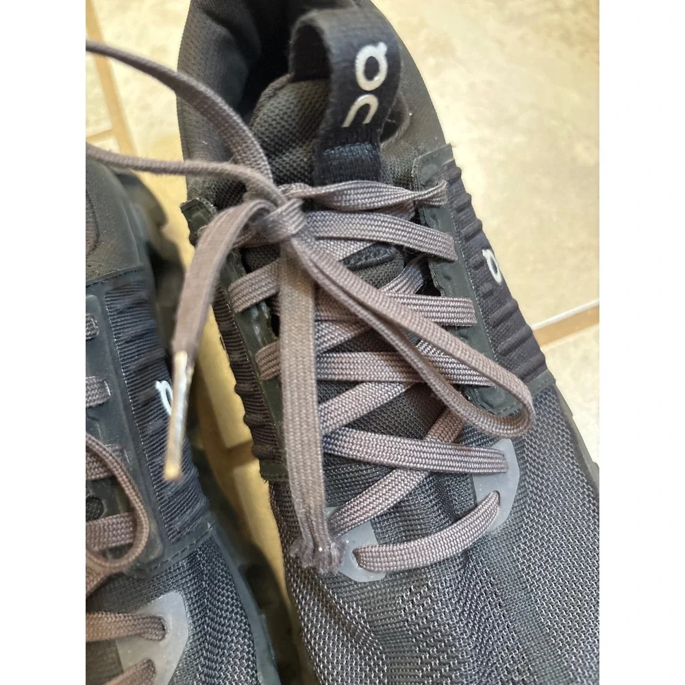 On Cloudpulse Kids Training Shoes Black Helion CloudTec Sneakers 6.5Y
